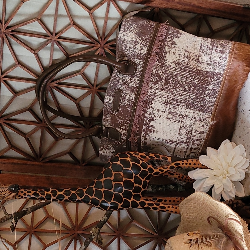 Myra Large Multi Unique Handbag - image 6